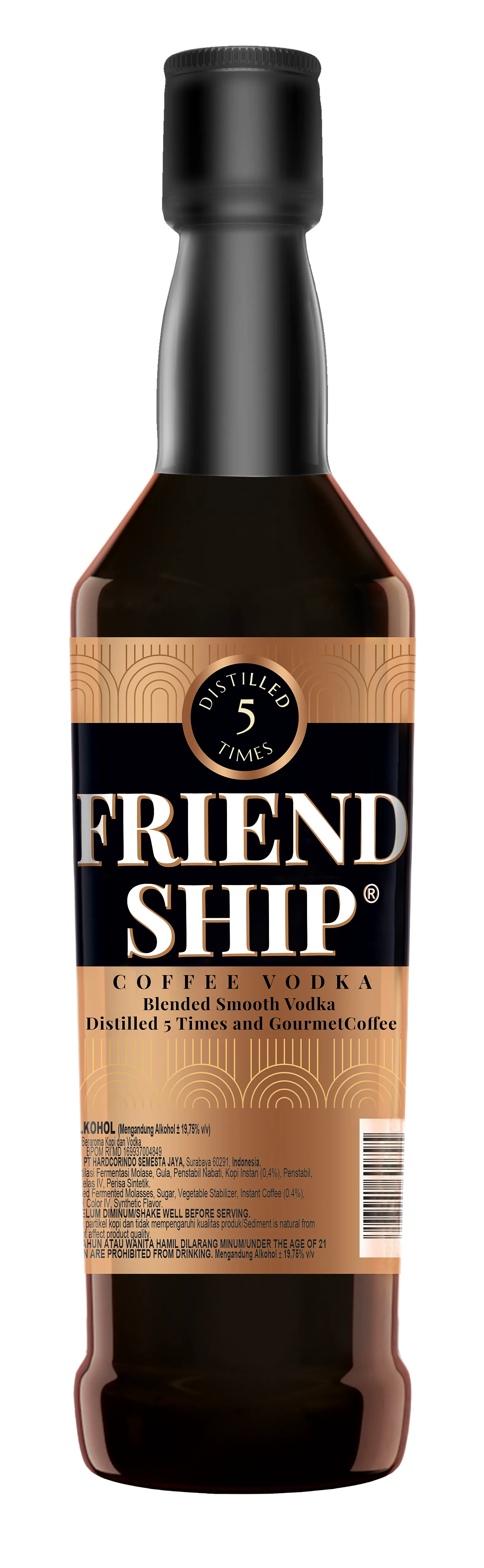 Friendship Vodka Coffee Vodka 650 ml